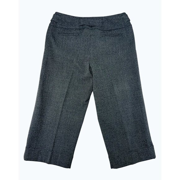 Willi Smith Womens Grey Wide-Leg Crapi Pants Size 10 - Picture 2 of 13